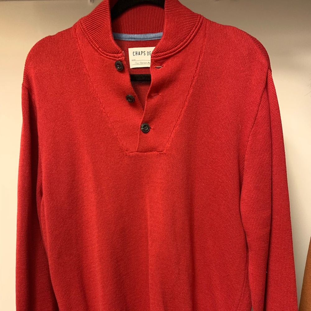 Red New Chaps Sweater